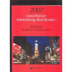  The Advertising Red Books Advertiser Business Classifications 