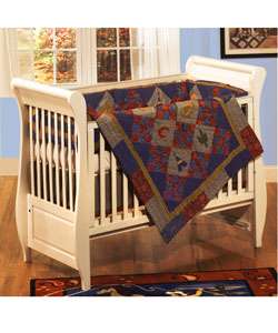 Round Up 4 piece Patchwork Quilt Crib Set  