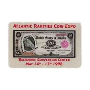  Collectible Phone Card 5m Atlantic Rarities Coin Expo (05 