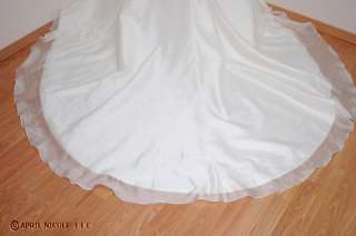 Bonny 1918 Ivory China Silk Satin w/ Lace Wedding Dress 24 NWT 