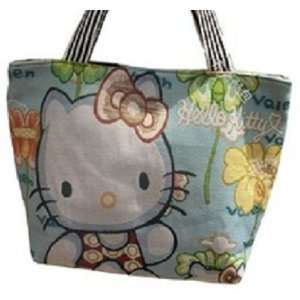 Hello Kitty Canvas Shoulder Handbag Luggage Bag Purse Wallet Tote 18 