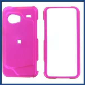  HTC Droid Incredible Hot Pink Rubber Feel Protective Case 