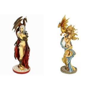 Nene Thomas Witching Hour & Halo Maiden & Dragon Figurine 2009 