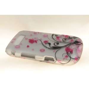  Blackberry Torch 9800 Hard Case Cover for Pink Vines Cell 