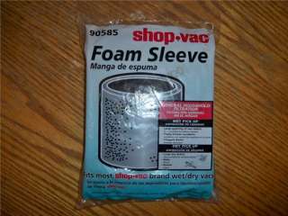 Shop Vac 90585 Foam Sleeve for Wet Dry Vacuum NEW  