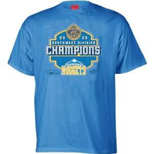 Denver Nuggets 2006 Northwest Division Champions Locker Room T Shirt 