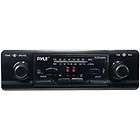 Pyle Plr14Mpf In Dash Am/Fm Mpx  Shaft Style Dual Knob Radio w/ Usb 