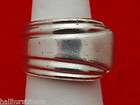 Vintage Silver Spoon Ring Size 5.5 Estate Rare 9 grams