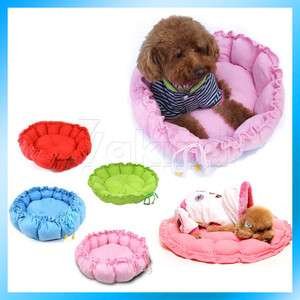New Practical Round Dog Cat Dual Purpose Pet Bed Nest Unique Soft Pad 