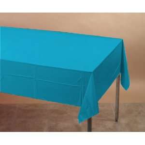  Turquoise Paper Banquet Table Covers   24 Count 