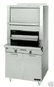 Garland Upright Ceramic Broiler M60XS w/ Finishing Oven  