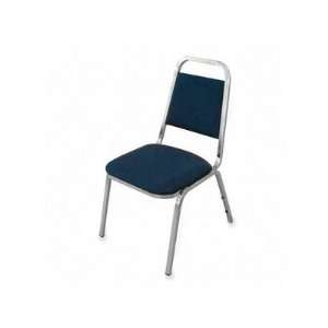    All Purpose Stack Chairs, 22x18x34 3/8, 4/CT, Blue Electronics