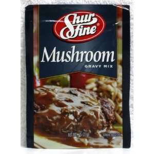 Mushroom Gravy Mix Shur Fine 6   0.75 oz Packs By Western Family Foods