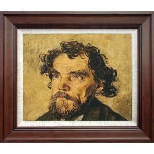 Hand Painted Oil Painting Vincent Van Gogh Portrait Man   Free 