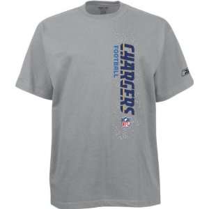 San Diego Chargers  Shield Grey  Gemini 2008 Sideline T Shirt