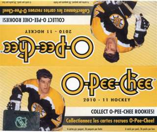 2010/11 Upper Deck O Pee Chee Hockey 36 Pack Retail Box  