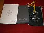 Steuben Awareness Ornament   New with Signature Box & Bag NIB