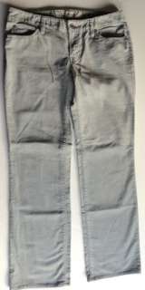 ANN TAYLOR LOFT Womens Size 6 Cords Jeans NEW Gray Corduroy Stretch 