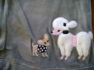 NWT Gymboree Puppy portrait poodle velour pants 5t 5  