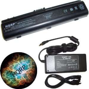 Laptop Battery and AC Adapter, Coaster) for HP Pavilion DV2000 DV6000 