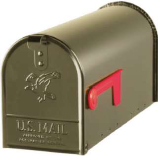 Elite Bronze Galvanized Standard T1 Rural Mailbox 046462002770  