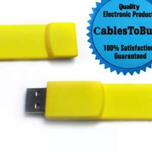   ™ 8G Yellow USB Silicone Bracelet / USB Wristband Electronics