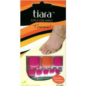  Tiara Style On Nails   Toenail T42 