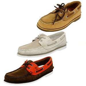   Men’s Shoes Classic lace up 2 Eye Boat Wheat Lt Brown & Orange Suede