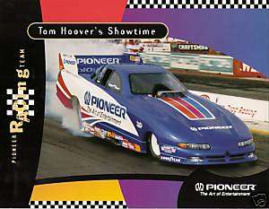 1996 TOM HOOVER NHRA DRAG RACING FUNNY CAR PHOTO  