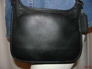   9142 Black Leather CrossBody Hipster Shoulder Bag Handbag Purse  