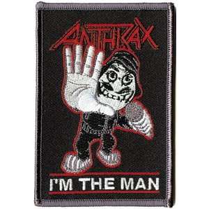  ANTHRAX MAN EMBROIDERED PATCH Arts, Crafts & Sewing