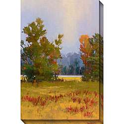 Kim Coulter Red Trees I Giclee Canvas Art  
