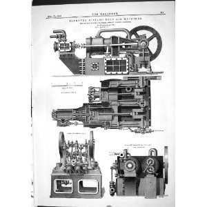 Engineering 1883 Improved Giffard Cold Air Machines Engine Boiler 