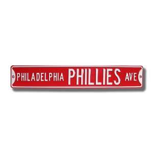  Philadelphia Phillies Ave. Street Sign