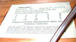 1957 Fender Vibrolux Vintage Tweed  