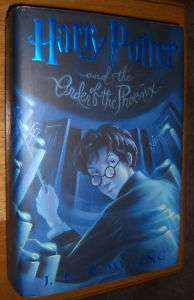Harry Potter and the Order of the Phoenix First Edition 9780439358064 