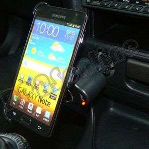 All in one Car Mount Holder w/ Car Charger for Samsung Galaxy Note 