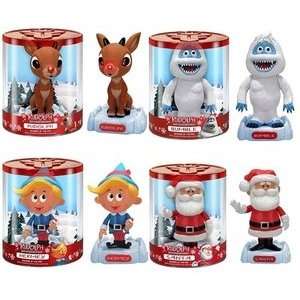 Rudolph The Red Nosed Reindeer Bobble Head 4 Piece Set  Toys & Games 