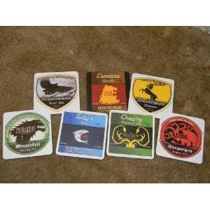  Game of Thrones Collectible Bar Coasters 