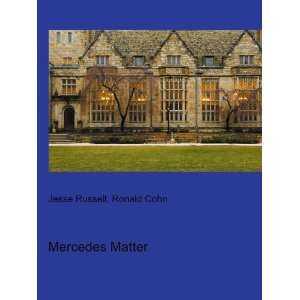  Mercedes Matter Ronald Cohn Jesse Russell Books