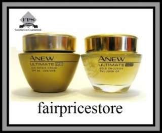 AVON ANEW ULTIMATE NIGHT GOLD EMULSION AND DAY CREAM  