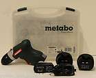 Metabo 60005952 4.8V 1/4 PowerMaxx Drill Driver Tool Kit Bundle NEW 
