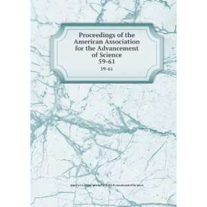 Proceedings of the American Association for the Advancement of Science 