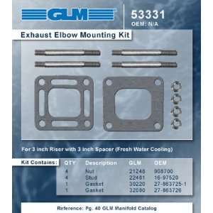  EXHAUST ELBOW MOUNTING KIT  GLM Part Number 53331 