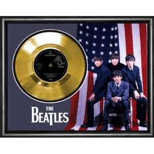  The Beatles We Can Work It Out Framed Gold Record A3 
