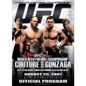  UFC 74 Official Program [Respect] 