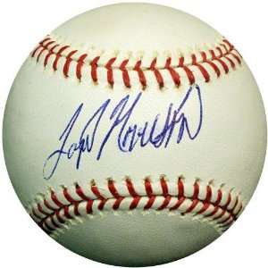 Logan Morrison Autographed MLB Baseball   Autographed Baseballs