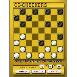  CE Checkers ( Puzzle Board Game ) Software