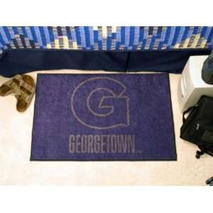 Georgetown University Hoyas Door/Bed Mat 20x30 Rug Logo  