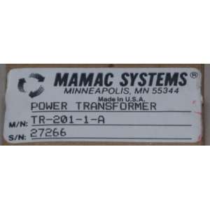  Mamac Systems Power Transformer TR 201 1 A (1A 
